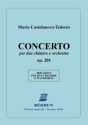 Concerto op.201 f�r 2 Gitarren und Orchester f�r 2 Gitarren und Klavier