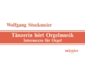 T�nzerin h�rt Orgelmusik Intermezzo f�r Orgel nach einem Bild von Juan Miro