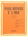 PASSI DIFFICILI E A SOLO VOL.1 PER VIOLINO DA OPERE LIRICHE FANTINI, ED.