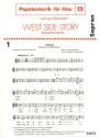 West Side Story Querschnitt f�r gem Chor Chorstimme Sopran (dt/en)