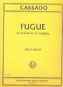 Fugue C major for violoncello solo