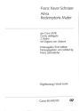 ALMA REDEMPTORIS MATER FUER GEM CHOR, OBL. HRN, 2 VL UND BC KLAVIERAUSZUG