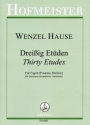 30 Et�den f�r Fagott (Posaune, Bariton)