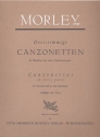 Three-part Canzonettas for 2 soprano and alto recorder Partitur