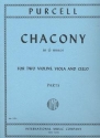 Chaconne g minor for string quartet parts