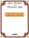 Lyric Preludes in romantic Style for piano