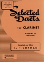 Selected Duets vol.2 for clarinets score