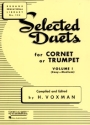 Selected Duets vol. 1 for trumpets (cornets),  score (easy - medium)