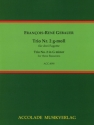 Trio g-Moll Nr.2 f�r 3 Fagotte Partitur und Stimmen