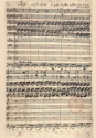 Johannespassion BWV 245  Mit dem Autograph der Reinschrift Postkarte
