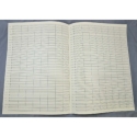 Notenpapier DIN A 3 hoch 32 Systeme mit Taktstrichen (5 B�gen)