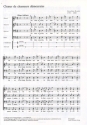 Choeur de chasseurs democrates f�r M�nnerchor, 2 Trommeln und Tam-Tam ad lib., Partitur (fr)