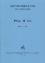 Psalm 150 f�r Sopran, Chor und Orchester Partitur