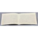 Notenpapier DIN A5 quer 8 Systeme 21x14,8 cm (5 B�gen)