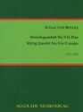 Streichquartett G-Dur Nr.9 Partitur und Stimmen