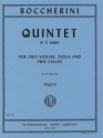 Quintett C-Dur f�r 2 Violinen, Viola und 2 Violoncelli Stimmen