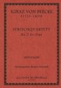 Streichquartett Es-Dur Nr.5 Partitur und Stimmen