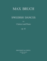 Swedish Dances op.63 for clarinet and piano