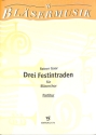 3 Festintraden f�r Bl�serchor Partitur