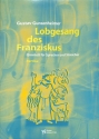 LOBGESANG DES FRANZISKUS FUER SPRECHER UND STREICH- QUARTETT,  PARTITUR