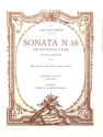Sonate Es-Dur Nr.16 G16 f�r Violoncello und Klavier