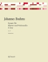 Sonate F-Dur op.99 f�r Violoncello und Klavier 2 Spielpartituren