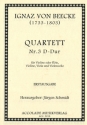 Streichquartett D-Dur Nr.3 Partitur und Stimmen
