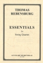 Essentials f�r Streichquartett Partitur und Stimmen