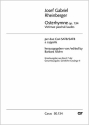 Osterhymne op.134 f�r DOPPELCHOR A CAPPELLA Singpartitur (la/dt)