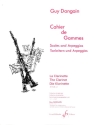 Cahier de gammes pour clarinette
