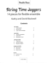 String Time Joggers for flexible string ensemble double bass