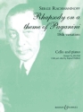 Rhapsody on a Theme of Paganini for cello and piano
