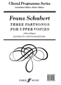 3 partsongs for upper voices (SSAA) and piano