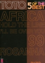 Toto: 5 of the Best songbook piano/vocal/guitar