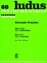 Duo C-Dur f�r 2 Klarinetten