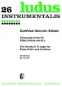 Sonate D-Dur f�r Fl�te, Violine und Bc Stimmen
