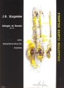 Adagio et rondo op.63 pour saxophone tenor et piano