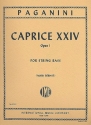 Caprice op.1,24 f�r Kontraba�