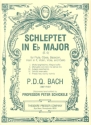 SCHLEPTET E-FLAT MAJOR FOR FLUTE, OBOE, BASSOON, HORN, VIOLA AND VIOLONCELLO,  SCORE AND PARTS