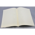 Notenpapier Bach-Format hoch 24 Systeme 24x32,5 cm (5 B�gen)