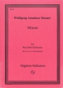 MINUET FROM SERENADE KV361 FOR 11 RECORDERS (SOSSAATTBBGBCB) SCORE+PARTS