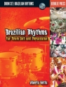 BRAZILIAN RHYTHMS (+CD): FOR DRUMSET AND PERCUSSION