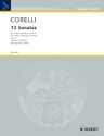 12 Sonaten op.5 Band 2 (Nr.7-12 ) f�r Violine und Bc (Violoncello ad lib.)
