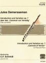 Introdution und Variationen �ber Karneval in Venedig op.7 f�r Fl�te und Klavier