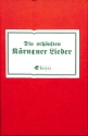 Die sch�nsten K�rntner Lieder  Liederbuch
