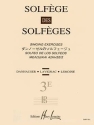 Solfege des solfeges vol.3e singing exercises lecons progressives