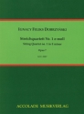 Streichquartett e-Moll op.7 Partitur und Stimmen