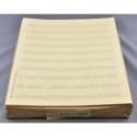 Star-Matt Notenpapier Quart-Format hoch 10 Systeme 27x34 cm (5 B�gen)