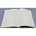 Notenpapier Bach-Format hoch 5x3 Systeme 24x32,5 cm Systeme Trio (5 B�gen)