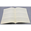 Notenpapier Bach-Format hoch 3x6 Systeme 24x32,5 cm Systeme Quuintett+Klavier (5 B�gen)